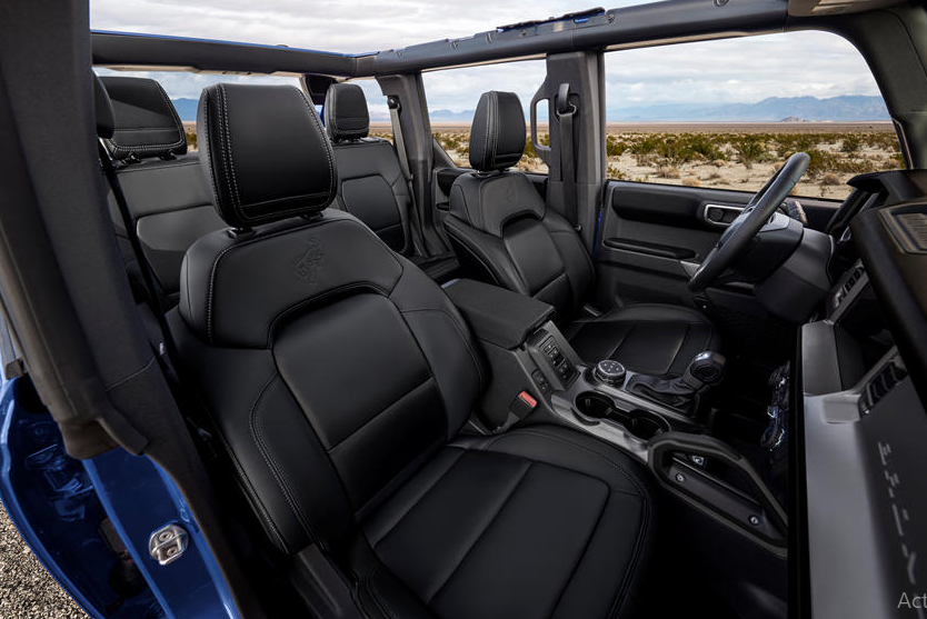 2022 Ford Bronco Limited Edition Interior