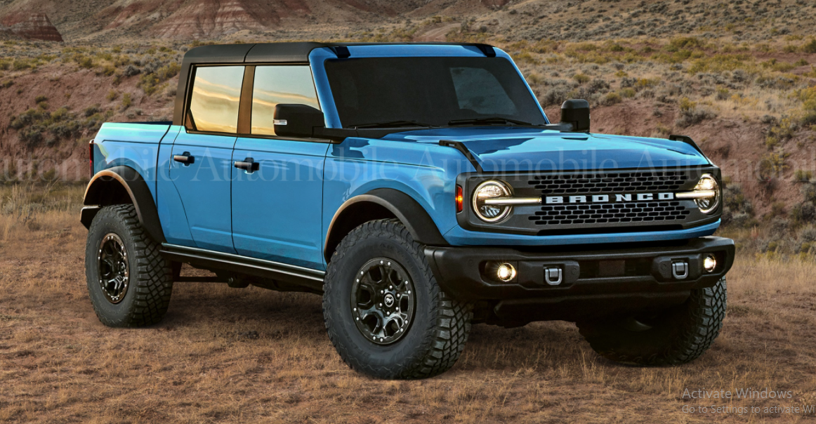 2022 Ford Bronco Truck Engine