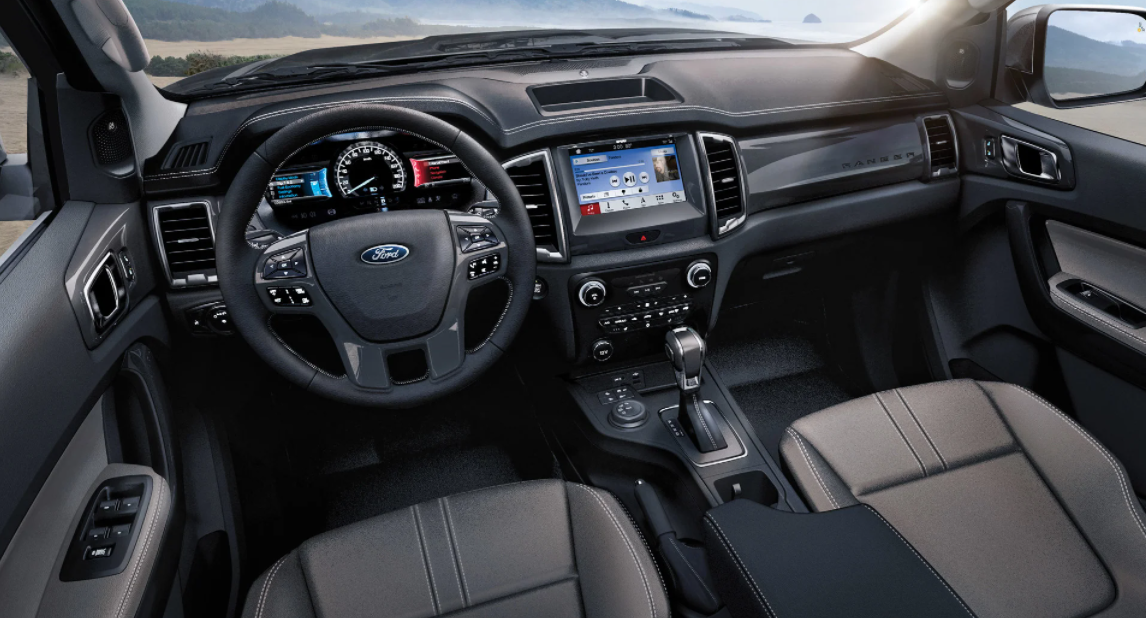2023 Ford Ranger Manual Transmission Interior