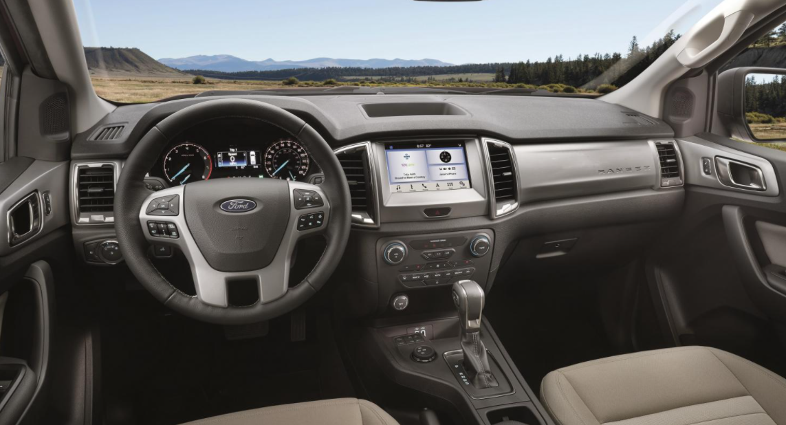 2023 Ford Ranger Wildtrak Interior