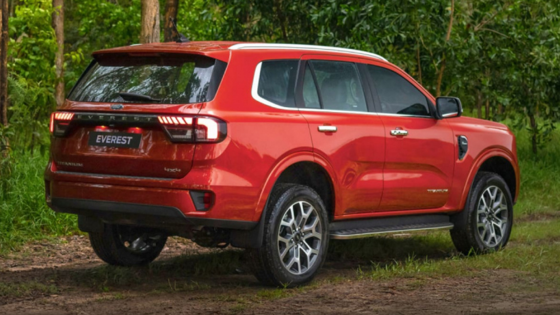 2023 Ford Everest Thailand Performance